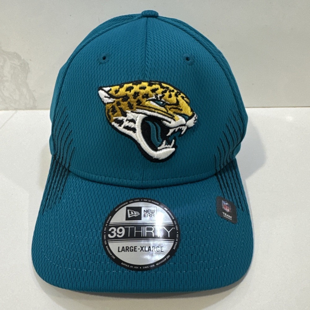 New Era Jacksonville Jaguars Hat  Large/XL Teal NFL Fan Gear Gift NWT